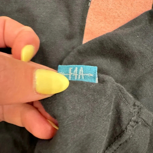 NWOT Feather 4 Arrow Palm Sunset Printed Tee Shirt - Picture 5 of 5